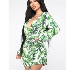 Tropical romper